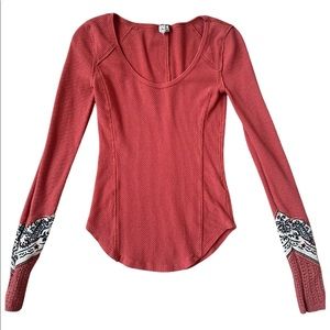 Free People Long Sleeve Shirt